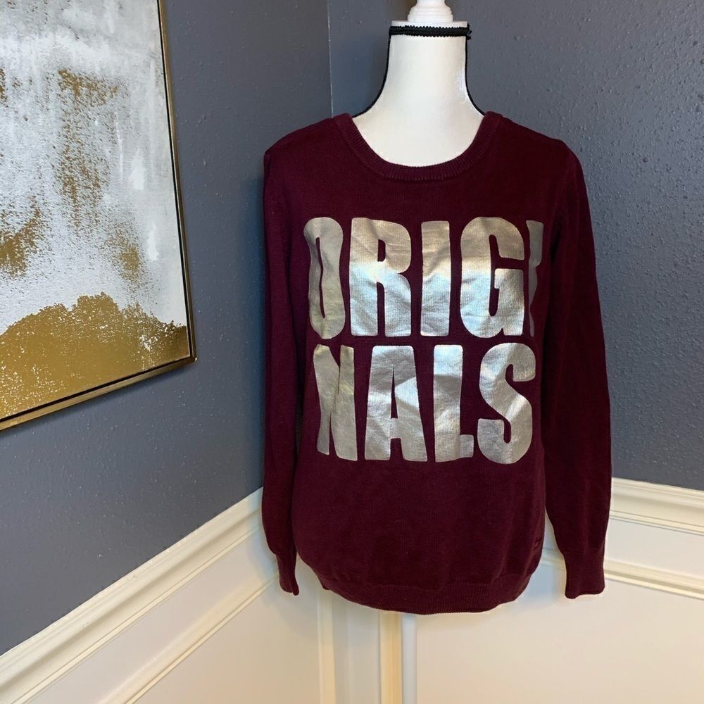 Adidas Originals knit crew neck sweater
